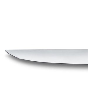 Cuchillos para carne con hoja de acero inoxidable dentada, mango ergonómico de madera y diseño de triple remache para restaurantes, cocinas y comedores. - Product Image 3