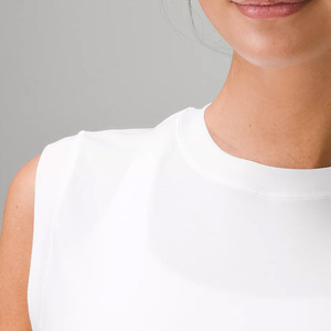 Camiseta Deportiva de Tirantes para Mujer, Ajustada, Transpirable, de Secado Rápido, Ecológica, de Spandex y Algodón, Informal - Product Image 6