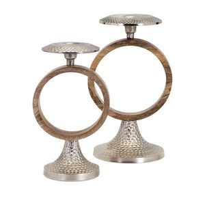 Golden <b>Brass</b> <b>Candlestick</b> Holder Heart Taper Candle Holders for Home Decoration Durable Metal Stand - Product Image 3