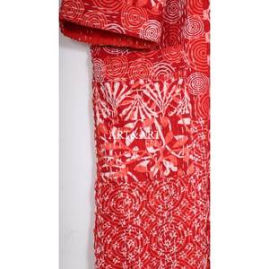 Kimono de Algodón Kantha Boho Hecho a Mano, Túnica Larga para Mujer, Tejido Transpirable con Diseño Floral, para Primavera/Verano - Product Image 3