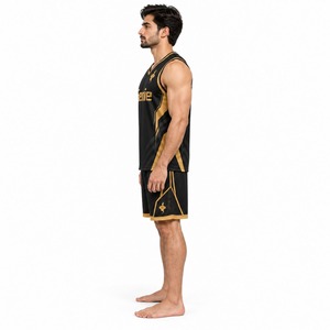 Uniforme de Baloncesto para Hombre, Pantalones Cortos Transpirables, Ropa Deportiva Ligera para Entrenamiento, Competencia y Práctica - Product Image 4
