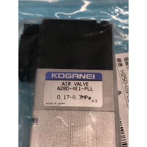 วาล์วอากาศ KOGANEI A280-4E1-PLL, DC24V, 143627 - อุปกรณ์และอะไหล่เซมิคอนดักเตอร์ระดับโลกที่เชื่อถือได้ - Product Image 1