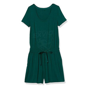 Conjunto de Verano para Mujer, Camiseta de Manga Corta Informal con Pantalones Cortos, Logotipo Personalizado Impreso - Product Image 4