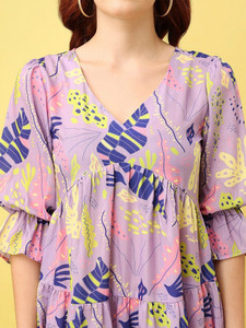 Vestido midi de nuevo diseño y la mejor calidad. Adorable y muy favorecedor para todas las formas y tallas del cuerpo. Hermoso vestido corto para mujer. - Product Image 5