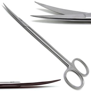 Refined grip Dental Scissor dental surgical hand instrument with precision cutting blades Dental Scissor stainless steel reusabl - Product Image 5