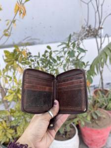 Portefeuille en cuir véritable avec fourrure de chevreuil, design unique 2026, pour femme, porte-cartes, porte-monnaie, cadeau pour elle - Product Image 4