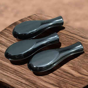 Material de mango de cuerno de búfalo negro premium hecho a mano para la fabricación de cuchillos a precio económico. - Product Image 3