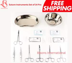 Vis chirurgicales canulées en acier inoxydable Bisons International, 4,5 mm, filetage 16 mm, 4090 mm, avec tournevis chirurgical - Product Image 2