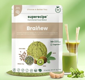 Bebida Funcional OEM de Marca Privada con Mezcla de Polvo de Kiwi y Salvia, con Semillas de Chía, para Concentración Mental - Product Image 1