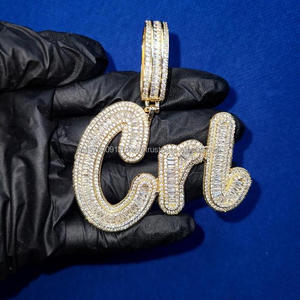 Luxury "Jaylo " <b>Name</b> Pendant Moissanite Diamond <b>Necklace</b> Gold Hip Hop Jewelry - Product Image 3