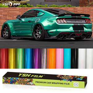 <span class=keywords><strong>Film</strong></span> adhésif vinyle vert British Racing pour changement de couleur, rouleaux de <span class=keywords><strong>film</strong></span> mat pour voiture, <span class=keywords><strong>film</strong></span> TPU PPF coloré décoratif résistant aux UV pour carrosserie complète - Product Image 1