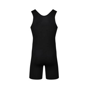 Combinaison de lutte personnalisée à quatre points d'adhérence avec élastique pour les jambes – Vente en gros directe du fabricant – Approvisionnement robuste en vrac - Product Image 5