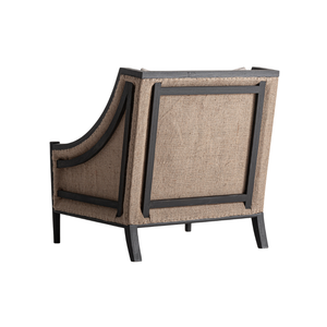 Sillón de Salón Interior de Teca Sólida de Lujo, con Cojín Acolchado, Cómodo y Elegante, Mueble Premium para Sala de Estar u Hotel - Product Image 2