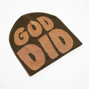 Bonnets en acrylique et bonnets tricotés personnalisés pour hommes - Product Image 3