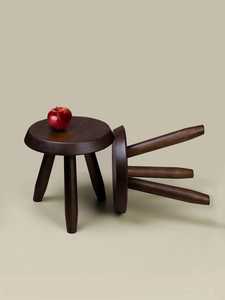 Sturdy wooden <b>stool</b> perfect for study corner and casual seating Tradebyd - Product Image 1