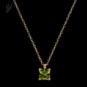 Collar de Diamantes de Moissanita Certificados para Mujer con Cadena Ajustable, Perfecto para Regalo de San Valentín, Uso Diario y Eventos Formales - Product Image 1