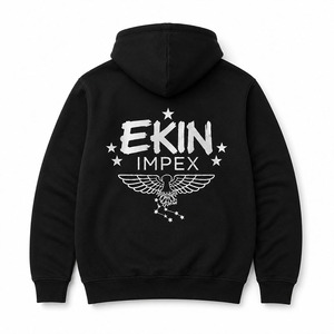 เสื้อฮู้ดพิมพ์ลายอินทรี พรีเมียม เกรดหนา สไตล์สตรีทแวร์ สำหรับผู้ชายและผู้หญิง - Product Image 2