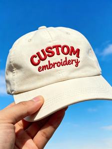 Custom Premium 6-Panel Mid-Profile <b>Baseball</b> <b>Cap</b> with Embroidered Logo Adjustable Cotton Casual Hat from Hot Supplier in Vietnam - Product Image 3