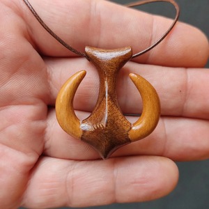 สร้อยคอไม้จัดส่งเร็ว สร้อยคอไม้ส่งด่วน สร้อยคอไม้ผิวเรียบ สร้อยคอไม้ราคาโรงงานขายส่ง - Product Image 1