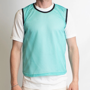 2026 Custom 100% Cotton High Quality Quick Dry Anti-Bacterial Classic Logo Breathable Soccer <b>Bib</b> Sports <b>Training</b> Shirt Top - Product Image 1