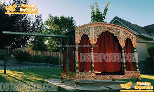 Magnifique Doli de mariage pour l'entrée de la mariée, Doli indien, fabricant de Palki, dernier Doli de mariage pour l'entrée de la mariée - Product Image 6