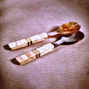 Nouvel ensemble d'ustensiles à salade écologiques, compatibles lave-vaisselle, pour la cuisine domestique, fabriqué en Inde - Product Image 3