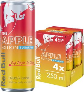 Approvisionnement en gros de Red Bull Winter Edition 250ml, boisson énergisante au gingembre et à la pomme Fuji, pack de 12, saveur naturelle, boisson pour la performance - Product Image 6