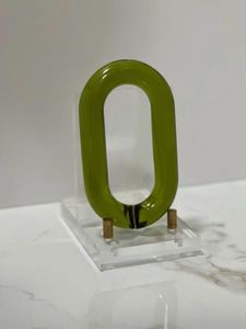Cadenas de Resina Esmeralda al por Mayor, Adornos Creativos para el Hogar, Hechos a Mano, Ecológicos, Eslabones Entrelazados, Modernos para Hoteles - Product Image 5