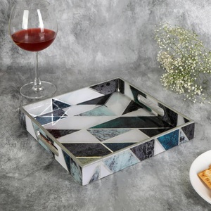 Custom Printed Enamel <b>Tray</b> Wholesale Enamel Serving <b>Tray</b> Enamel <b>Tray</b> for Home & Kitchen Traditional Enamel <b>Tray</b> - Product Image 4