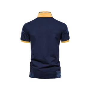 Fabricantes de Ropa de Golf, Camiseta Polo con Logotipo Personalizado, Unisex, Algodón Orgánico, Manga Larga, Color Negro - Product Image 2