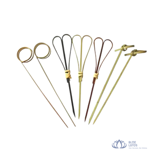[MEJOR CALIFICADO] |   Brochetas de bambú desechables Teppo para asar carne, brochetas para restaurante, venta al por mayor, Vietnam - Product Image 1
