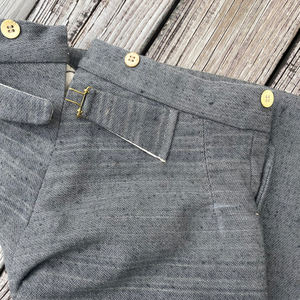 กางเกงผ้าขนสัตว์โบราณแบบจำลองยุคสงครามกลางเมืองอเมริกัน กางเกงแบบจำลองยุคตะวันตกโบราณ - Product Image 4