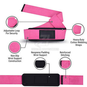 Correas de Levantamiento de Pesas con Logotipo Personalizado, Servicio OEM, Diseño de Logotipo Personalizado, Correas de Levantamiento para Gimnasio - Product Image 3