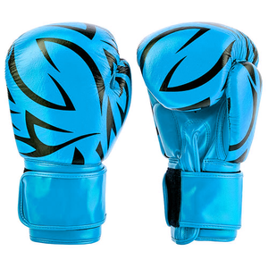 Gants de boxe professionnels en cuir de vachette de qualité supérieure pour hommes, femmes et adultes - Gants légers, respirants et anti-humidité avec fermeture à crochet - Product Image 3