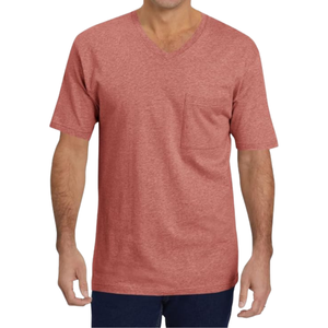 Camisetas de Verano para Hombre de Primera Calidad, Color Azul Marino, 100% Algodón, Cuello Redondo, 220 Gramos, Sólidas, de Secado Rápido, Transpirables, Tejidas, Corte Regular - Product Image 6