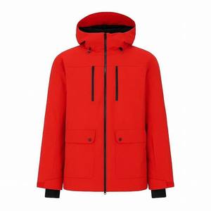 Chaqueta de Esquí de Camuflaje para Hombre, Fabricada a Medida por OEM, Deportiva, Impermeable, Transpirable, de Secado Rápido y Aislante para la Nieve - Product Image 5