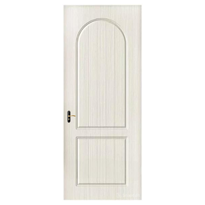 Portes intérieures de style Shaker en MDF, design en bois moulé, portes à panneaux, apprêtées blanches, à âme creuse, pour villas et hôtels - Product Image 1