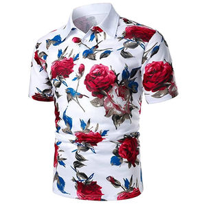 เสื้อเชิ้ตผู้ชาย คอปกพับได้ สีพื้น แขนสั้น สวมใส่สบาย ทรงปกติ ผ้าถักนิตติ้ง 100% ผ้าฝ้าย ระบายอากาศได้ดี เหมาะสำหรับฤดูหนาว - Product Image 4