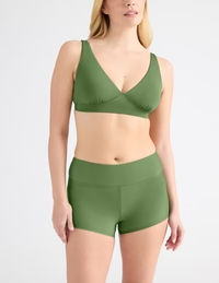 Conjunto de Bikini de 2 Piezas para Niñas, Talla Grande, Secado Rápido, Transpirable, con Escote en V Profundo y Tirantes en V, Cubre el Abdomen - Product Image 2