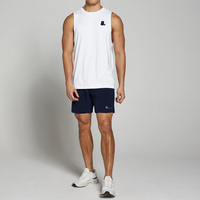 Débardeur Homme Coupe Musclée Dos Nageur en Tissu Spandex/Coton Séchage Rapide Motif Dessin Animé Imprimé en Relief Tie-Dye Style Urbain Tendance