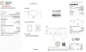 เพชรสีชมพูสดใส ระดับความสะอาด VS1 ผลิตด้วยวิธี CVD รูปทรงเรเดียนท์ 6.00 กะรัต พร้อมใบรับรอง IGI สำหรับแหวนหรือจี้ - Product Image 2
