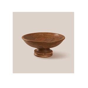 Frutero de Madera con Base de Pedestal, Decorativo, para Ensaladas de Mango, para la Encimera de la Cocina, Mesa de Comedor, Decoración Rústica - Product Image 4