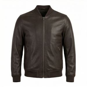 Chaqueta de Motociclista de Cuero Genuino para Hombre de la Mejor Calidad, Nueva Colección de Invierno, Chaquetas de Motocicleta con Protecciones Desmontables Personalizadas - Product Image 1
