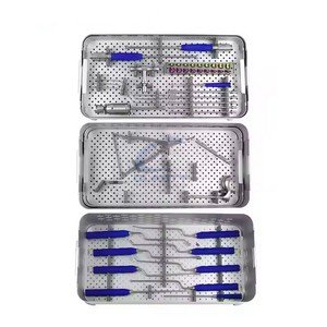 Juego de Instrumentos TLIF para Cages, de Acero Inoxidable, Manuales, para Fusión Espinal, Instrumentos Quirúrgicos, Sistema de Implantes de Cages Interbdominales PEEK, Ortopédicos - Product Image 1