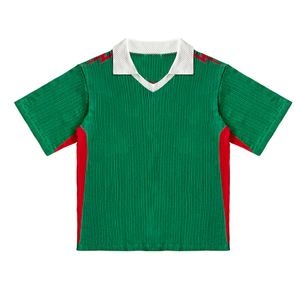 Jersey de Fútbol Femenino Personalizado OEM, 100% Poliéster, Suave, Transpirable, de Secado Rápido, Ropa Deportiva para Clubes de Fútbol, Venta al Por Mayor - Product Image 3