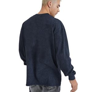 Camisas de Manga Larga para Hombre, Estilo Urbano, Lavado Ácido, Talla Regular, a la Moda, Precio Económico al por Mayor, OEM, 100% Algodón, 2026 - Product Image 2