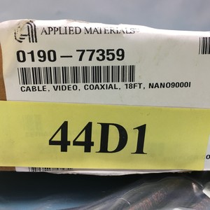 Cable de Video Coaxial AMAT 0190-77359, 18 Pies - Equipo y Piezas de Semiconductores de Confianza de Tradicción Global - Product Image 1