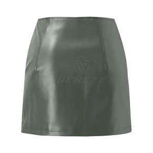 Falda de cuero transpirable y ecológica para mujer, falda de cuero de primera calidad para mujer, la más vendida, en venta. - Product Image 2