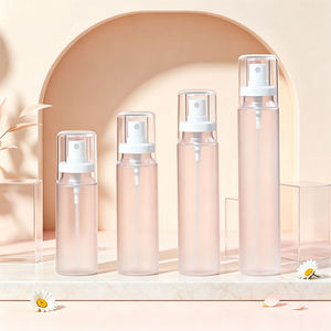 Unalilia GZJY-45 Flacon pulvérisateur à fine brume avec bouchon verrouillable personnalisable 80/100/120/150ml en plastique PET pour sprays hydratants et écran solaire Or - Product Image 2
