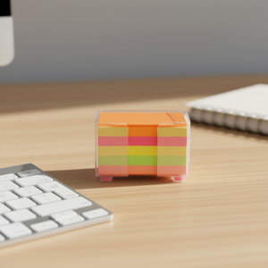 Bloc de Notas Ilan 85x85mm 500 Hojas Colores Variados - Product Image 3